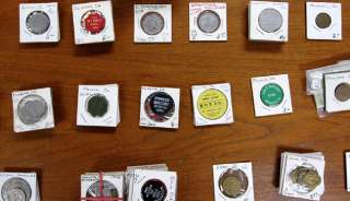 ENORMOUS Dealer Lot of 1500+ Iowa Trade Tokens  