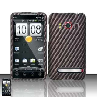 CARBON FIBER NEW HTC EVO 4G HARD CASE COVER SPRINT  