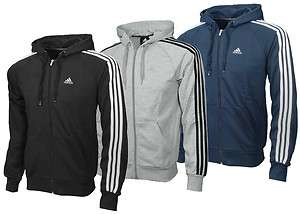 Adidas CR Ess 3S FZ Hood Sweatshirt Jacke Kapuze 3 Farben UVP* 59,95 
