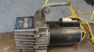 Vacuum Pump JB DV 142N 5 cfm 2 stage 1/2 hp Good Condition  