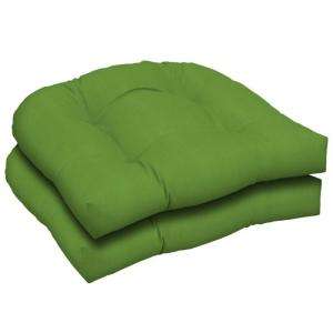   Sunbrella Canvas Macaw WickerTufted Seat Pad (Pack of 2)  DISCONTINUED