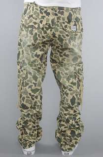 Under Two Flags The Cargo Pants in Olive Camo  Karmaloop   Global 
