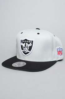Mitchell & Ness The NFL Wool Snapback Hat in Black Gray  Karmaloop 