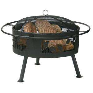 UniFlame Deep Aged Bronze Fire Pit WAD992SP at The Home Depot 