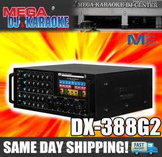 Better Music Builder BMB DX 388G2 800 Watt Professional Karaoke Mixing 