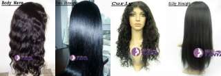 Lace Front WIG 100% Indian Remy Human Hair lace wigs 12   20 1B/30 