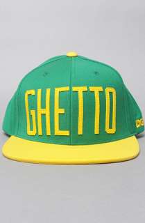 DGK The Ghetto Starter Cap in Green Yellow  Karmaloop   Global 