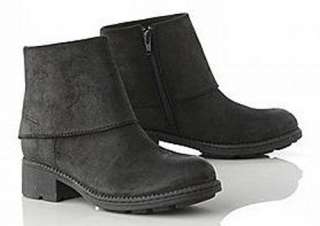 BORN b.o.c. Cute Suede Ankle Boots in Black or Brown  