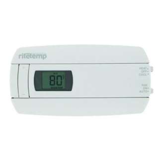 Rite Temp Digital Non programmable Thermostat 6020 