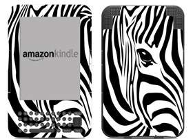  Kindle 3 Skin Sticker Cover Zebra  