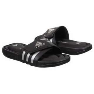 Kids adidas  Adissage FitFoam K Black/Metallicsilver Shoes 