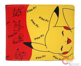 Pokemon Pikachu Wallet / Bi Fold Wallet Vinyl  Pikapi  