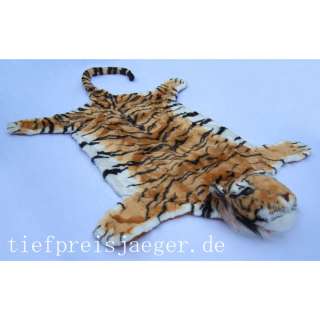   BETTVORLEGER # Tigerteppich Tiger Teppich Kaminvorleger Afrika 38000