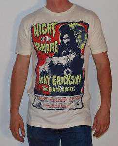 Roky Erickson  Vampire Rock T shirt  