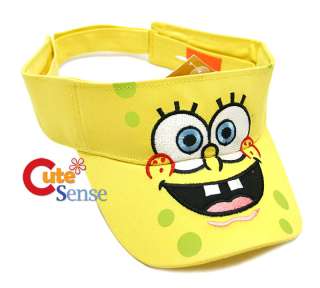 Nick Jr.SpongeBob Adjustable Sun Cap Hat (One Size)  