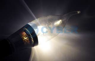 1x E14 Candle LED Light Lamp Bulb 3W 85~265V Warm White  