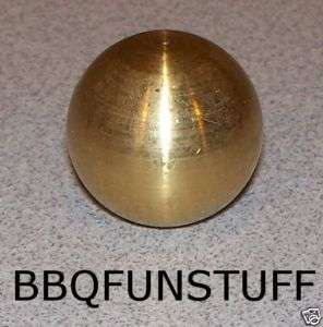 MHP Gas Light Replacement Brass Finial 1 Ball LBF1 New  