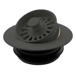 Westbrass Universal Disposal Ring and Strainer in Black D2124 54 at 