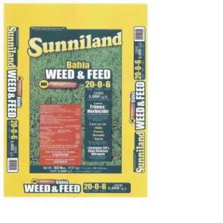 Sunniland 20 lb. Bahia Weed and Feed 129820 