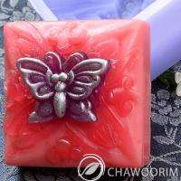 Antic Square Butterfly Silicone Soap Molds Soap Making,Candle Making 