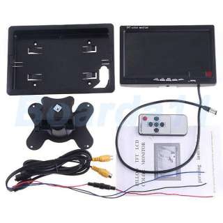 inch Car Stand Alone LCD 1 x Connection Cable 1 x Remote 