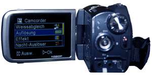   HD Camcorder (SD/SDHC Card, 5 Megapixel, 5 fach optischer Zoom