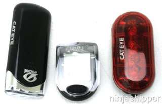 CATEYE CatEye Value Pack Computer, Headlight and Taillight Set Black 