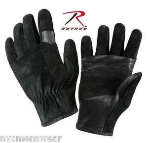 BLACK SWAT FAST ROPE LEATHER RESCUE GLOVES  