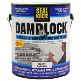 Seal Krete DampLock Waterproof Paint 1 Gal. 101001 