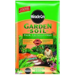 Miracle Gro 1 Cu. Ft. Garden Soil for Palm, Cactus and Citrus 73051300 