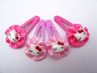 12 Hello Kitty hair clip (3R) AHC0017 wholesale  