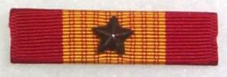 RVN Vietnam Gallantry Cross Medal ribbon w/bronze star  