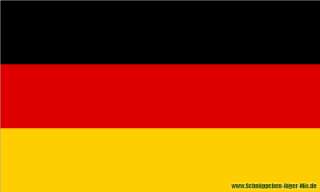   Deutschlandfahne 120x180cm, Flagge Fahne XXL Deutschlandflagge  