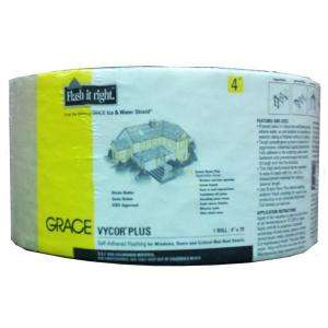 Grace 4 In. X 75 Ft. Vycor Plus Flexible Flashing 5003100 at The 
