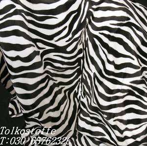 Zebra TOP Kunst fell Dekostoff Möbelstoff Polster Stoff  