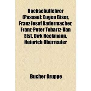 Hochschullehrer (Passau) Ehrenfried Schulz, Eugen Biser, Franz Josef 