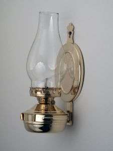 Brass Wall Oil Lamp 14 Nautical Lantern Gift NEW  