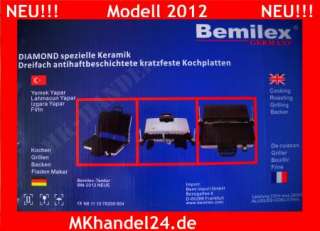BEMILEX Tandur Grill Kontaktgrill Elektrogrill Toast 6946686000016 