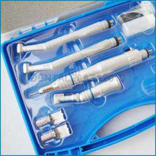 Dental 2x High Speed+1x Low Contra Angle Handpiece Kit  