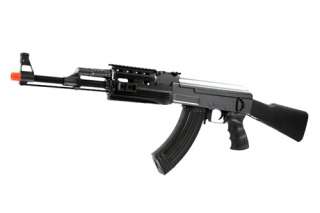 400 FPS CYMA AK47 Full Metal Gearbox AEG Rifle w/ Tactical RIS 