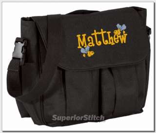 Personalized baby DIAPER BAG embroidered ANY COLOR boy  