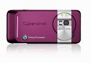 Sony Ericsson K550i Plum Ruby Handy  Elektronik