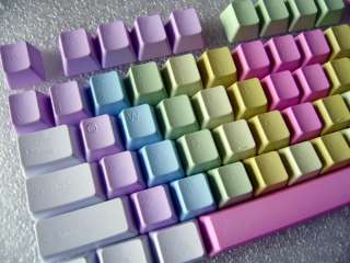   Rainbow engraved keycaps for MX cherry Switches keyboard, Filco,Noppoo
