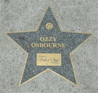 Ozzy Osbourne has been awarded several times for his contributions to 
