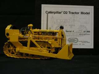   Tractor Model by Classic Construction Models 1:24 Scale Brass  