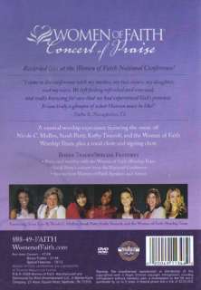 NEW Sealed Christian Worship Music DVD! Women of Faith: Concert of 