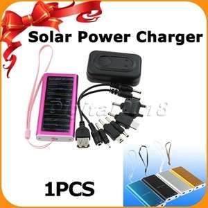 Solar USB AC Power Portable Charger for Cell Phone PDA  