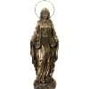   Jungrau Maria, Madonna Figur, Statue, Mutter Jesus Dekofigur bronziert