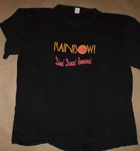 Vintage The Rainbow On the Sunset Strip T shirt, SXL  