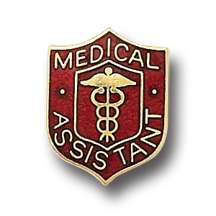 Medical Assistant Medical Insignia Emblem Pin 818 New  
